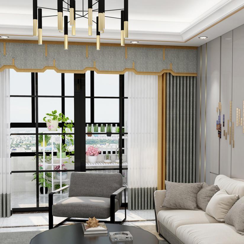 最新窗簾簾頭設(shè)計(jì)效果圖集錦，時(shí)尚潮流的窗簾簾頭設(shè)計(jì)展示 ??