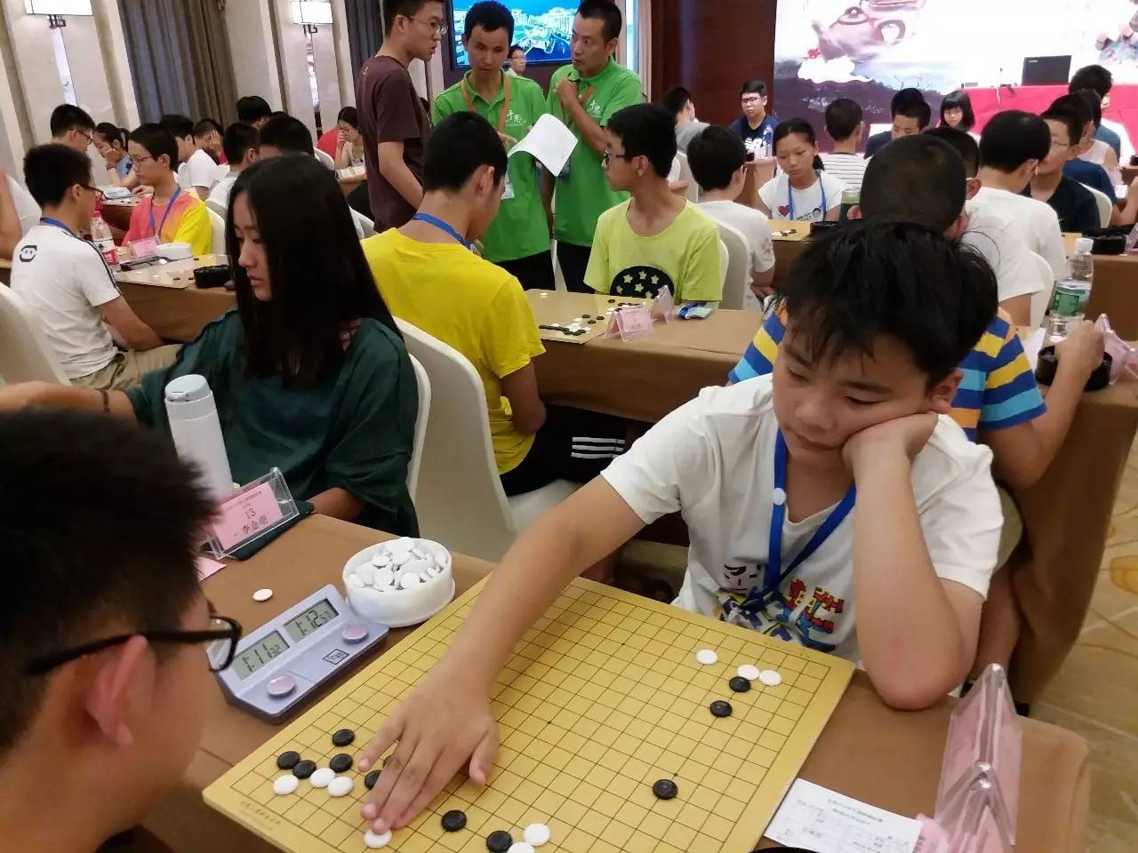 學(xué)生圍棋比賽，心靈與自然的博弈之旅